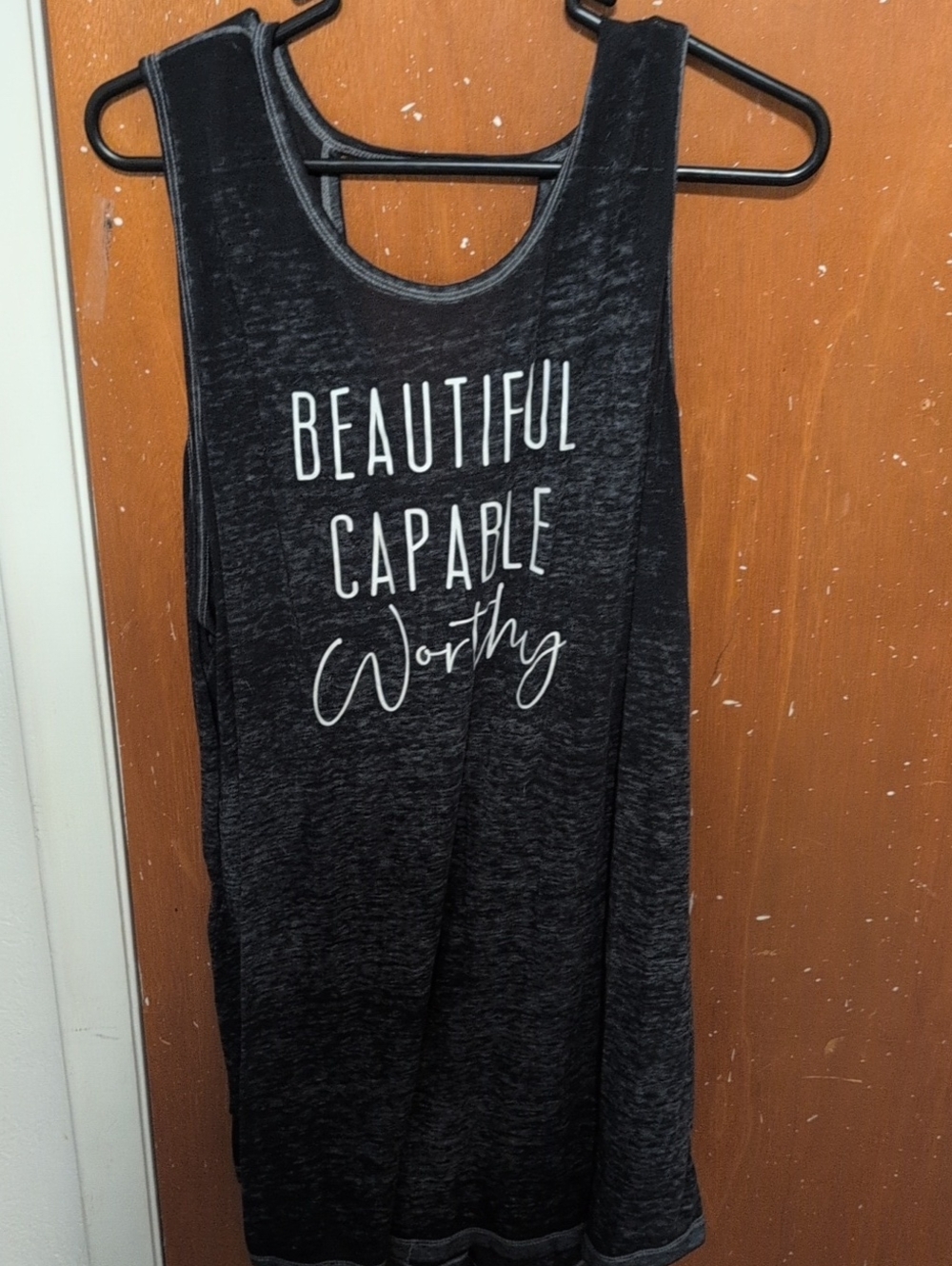 Beautiful Capable Worthy Black Women's Tank Top